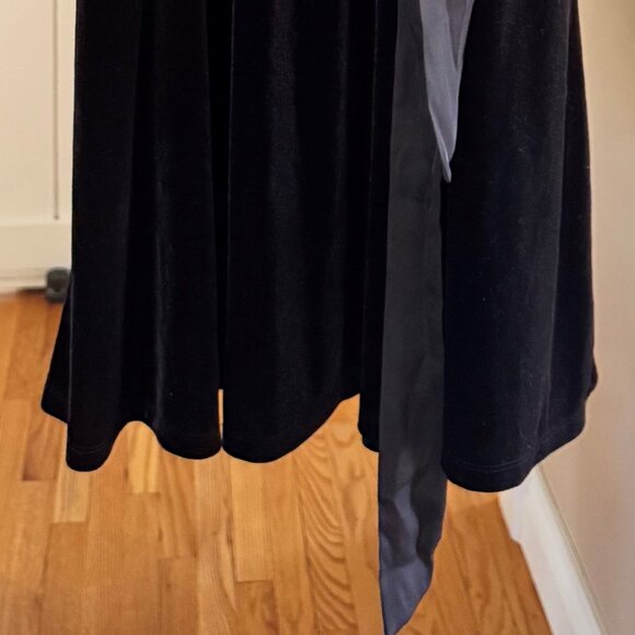 Draper James RSVP Black Ribbon Bow Tie dress with Pockets - Picture 6 of 6